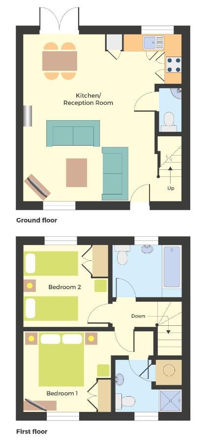 Eyam Cottage - Darwin Lake Holiday Village 매틀록 외부 사진